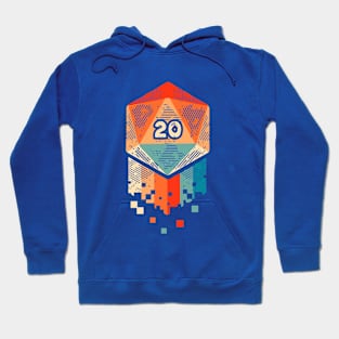 Groovy Retro D20 Hoodie